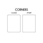 1.5 x 2 Inch - Custom Tags - Fold Over