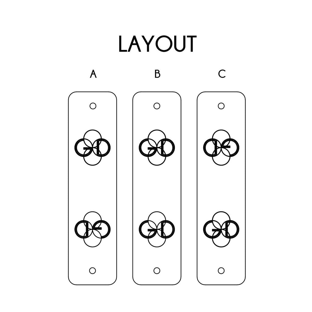 0.75 x 3 Inch - Custom Tags - Fold Over - Rivet Style