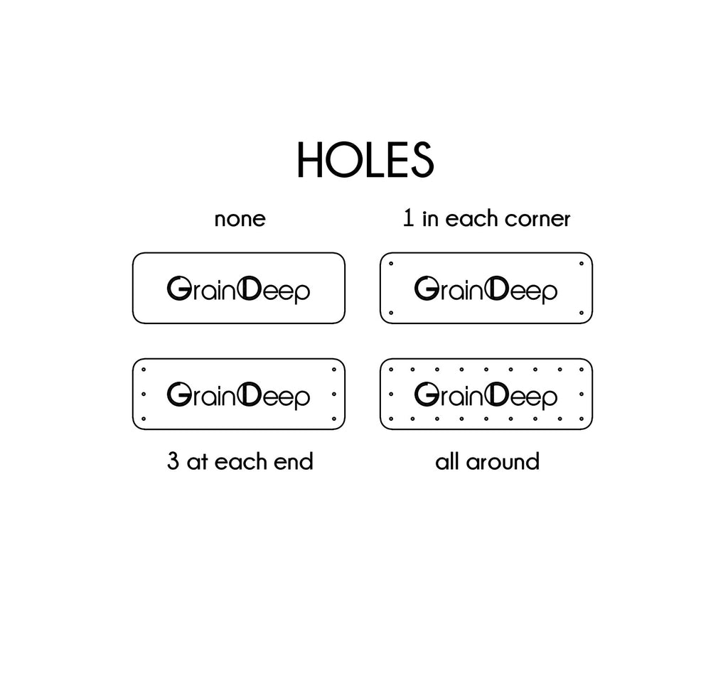 0.5 x 1.5 Inch - Custom Tags