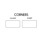 0.75 x 1.5 Inch - Custom Tags