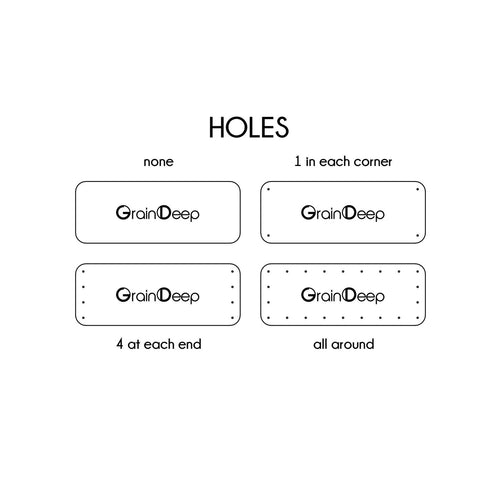 0.75 x 2 Inch - Custom Tags