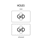 1.5 x 2.5 Inch - Custom Tags