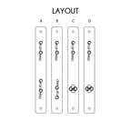 0.5 x 4 Inch - Custom Tags - Fold Over - Rivet Style