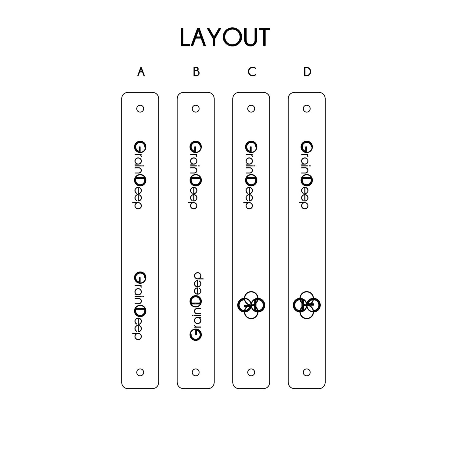 0.5 x 4 Inch - Custom Tags - Fold Over - Rivet Style