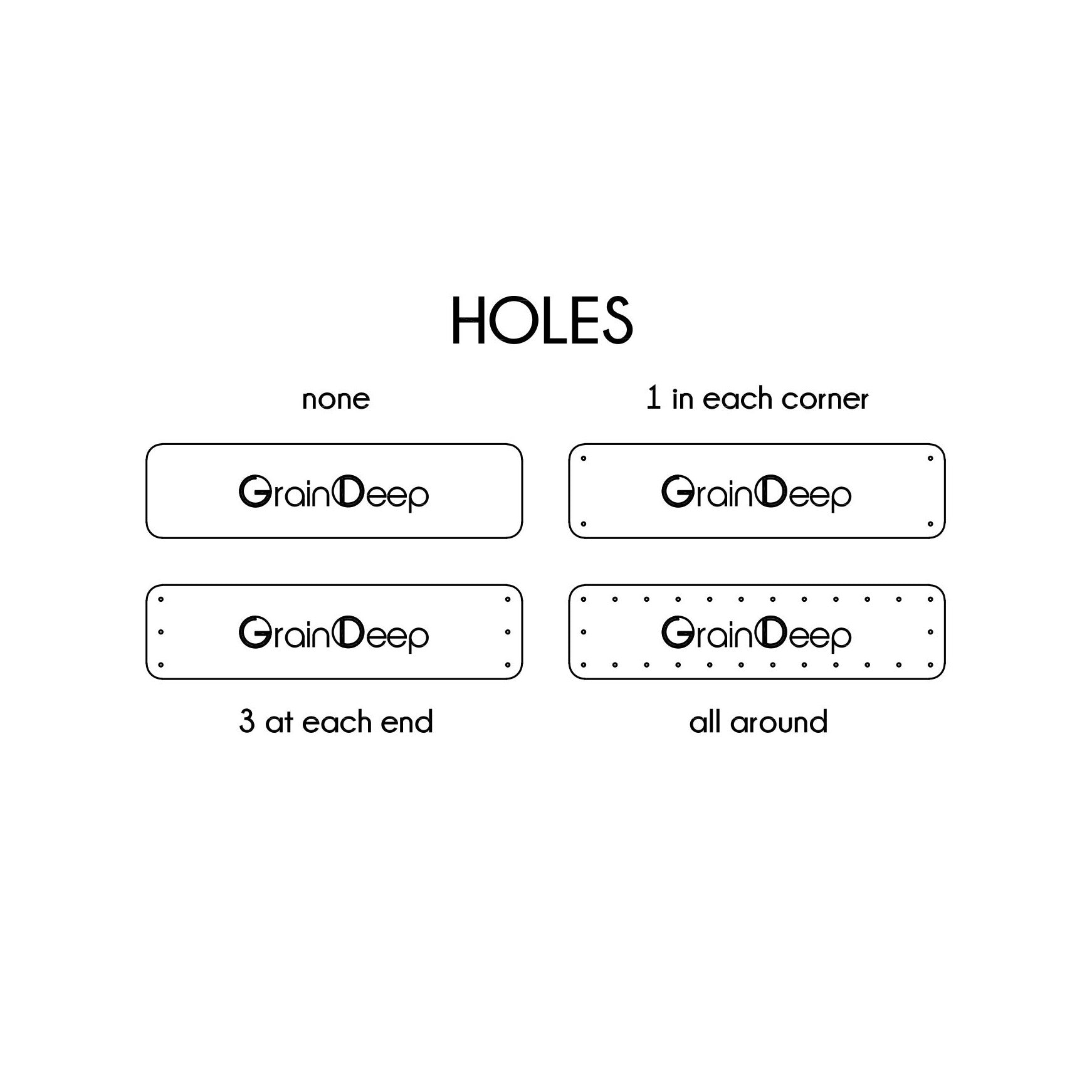 0.5 x 2 Inch - Custom Tags