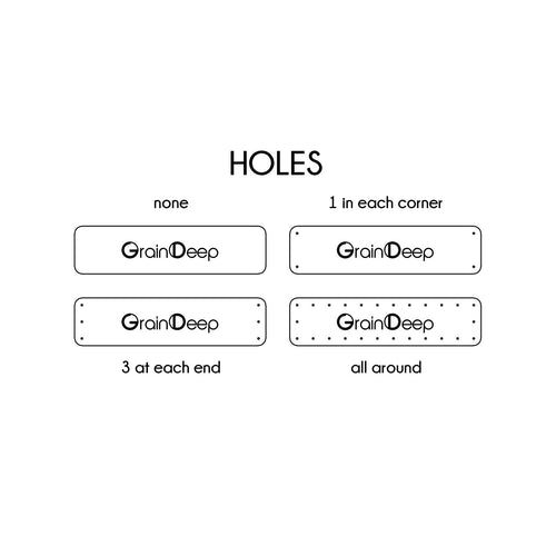 0.5 x 2 Inch - Custom Tags