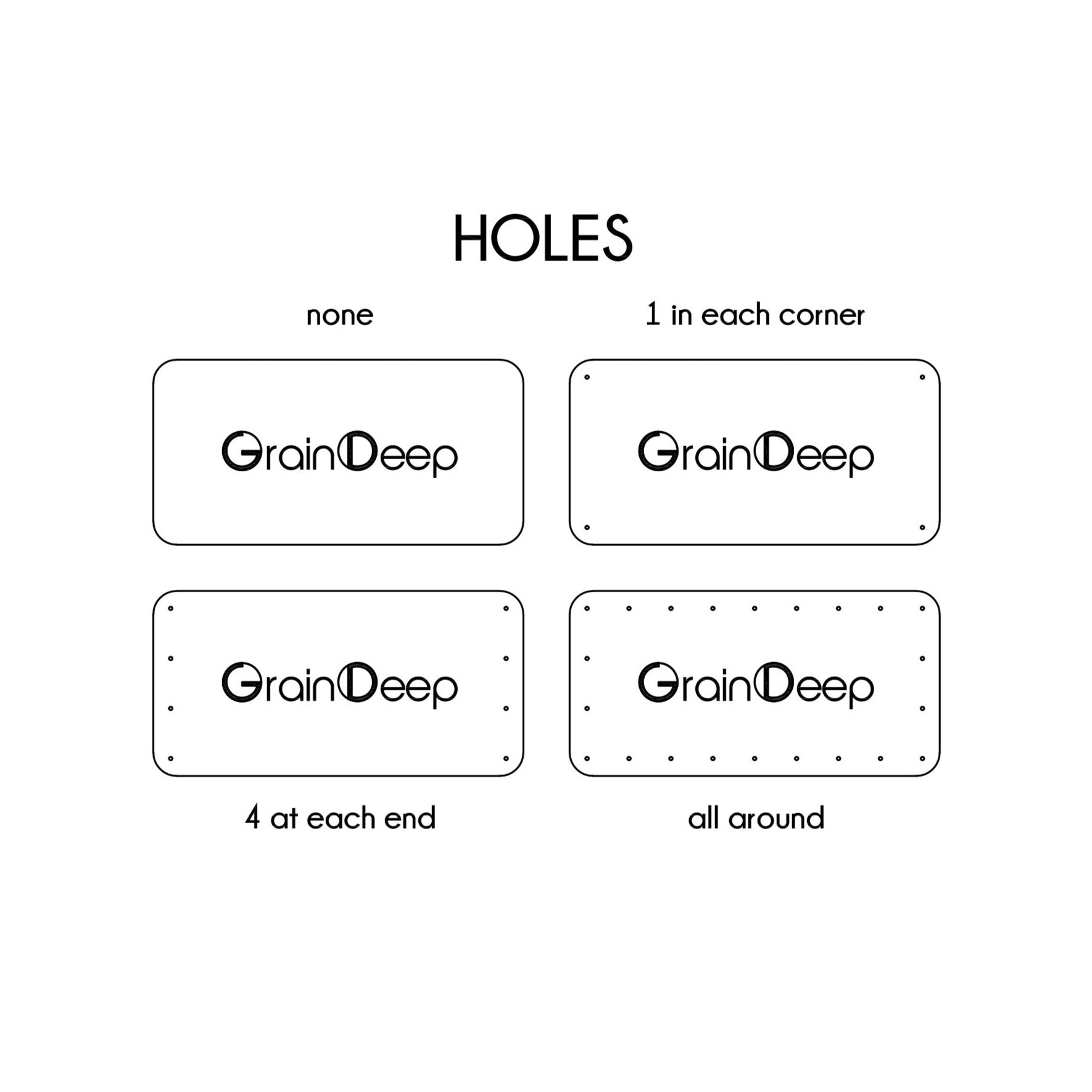1 x 2 Inch - Custom Tags