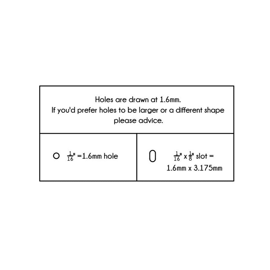 0.5 x 0.5 Inch - Custom Tags