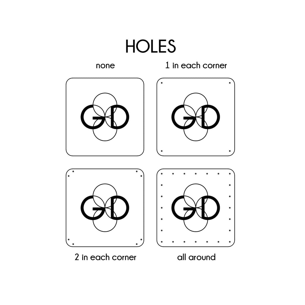 1.5 x 1.5 Inch - Custom Tags