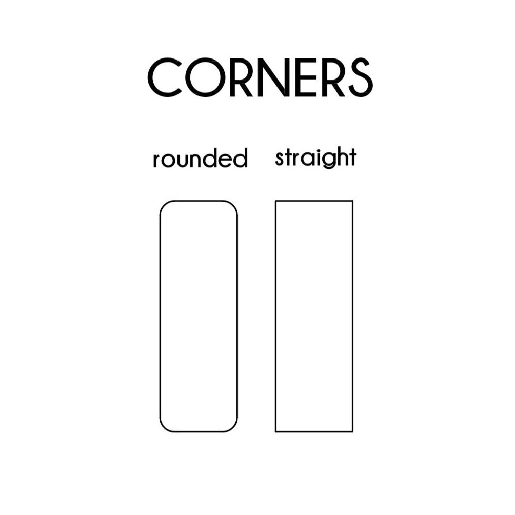0.5 x 1.5 Inch - Custom Tags - Fold Over