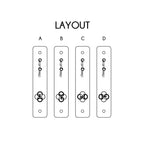 0.5 x 2.5 Inch - Custom Tags - Fold Over - Rivet Style