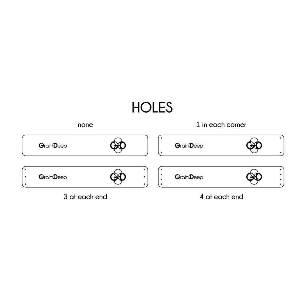 0.5 x 3 Inch - Custom Tags - Fold Over