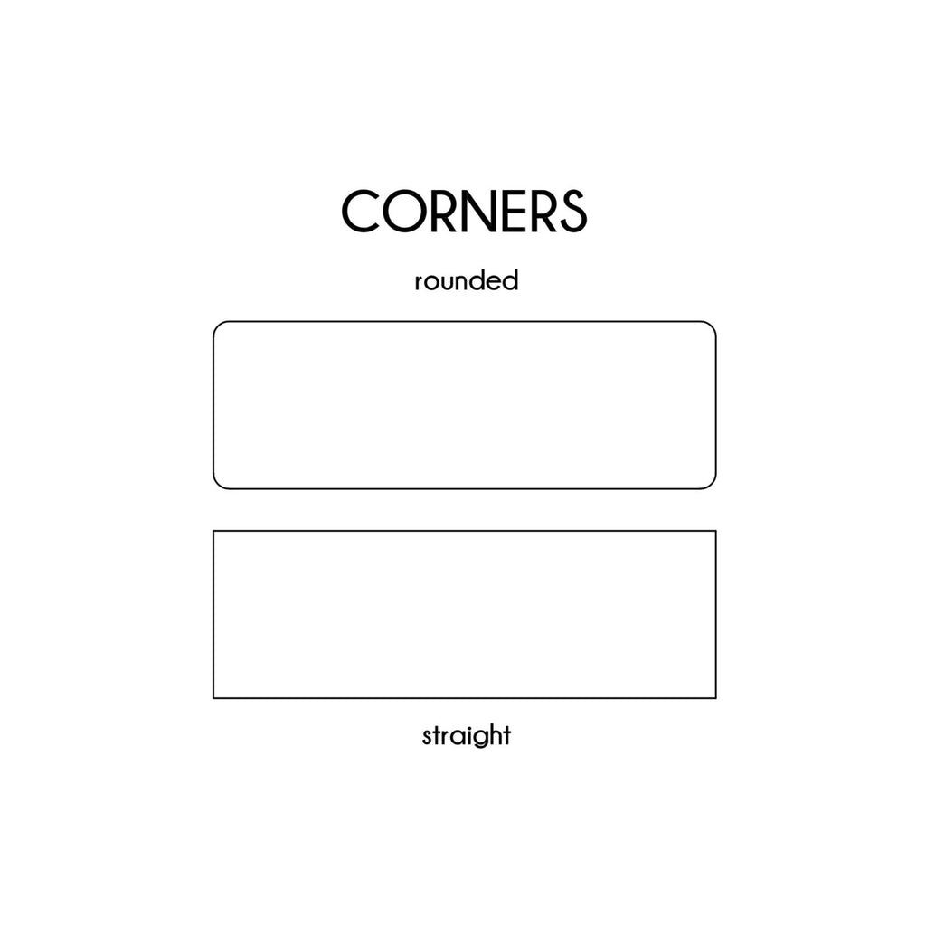 1 x 3 Inch - Custom Tags