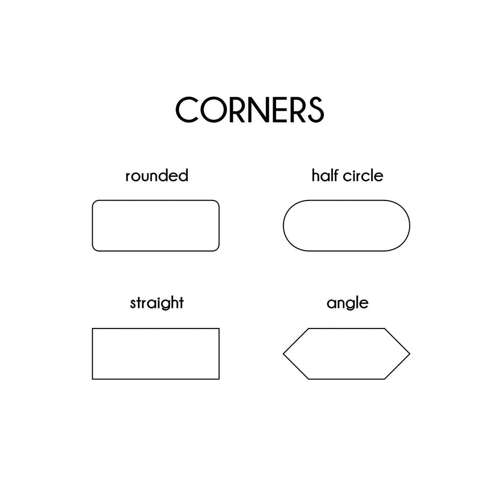 0.5 x 1.25 Inch - Custom Tags