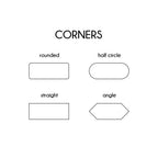 0.5 x 1.25 Inch - Custom Tags