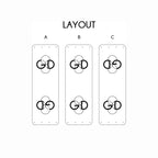 1 x 3 Inch - Custom Tags - Fold Over