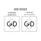 2 x 2 Inch - Custom Tags