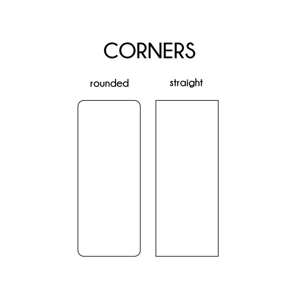 1 x 2.5 Inch - Custom Tags - Fold Over