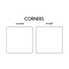 2 x 2 Inch - Custom Tags