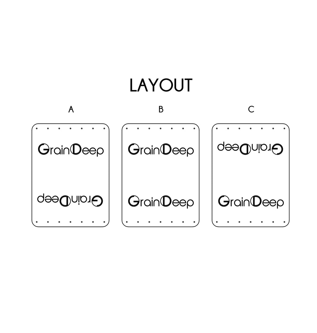 1.5 x 2 Inch - Custom Tags - Fold Over