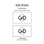 1.5 x 2.5 Inch - Custom Tags