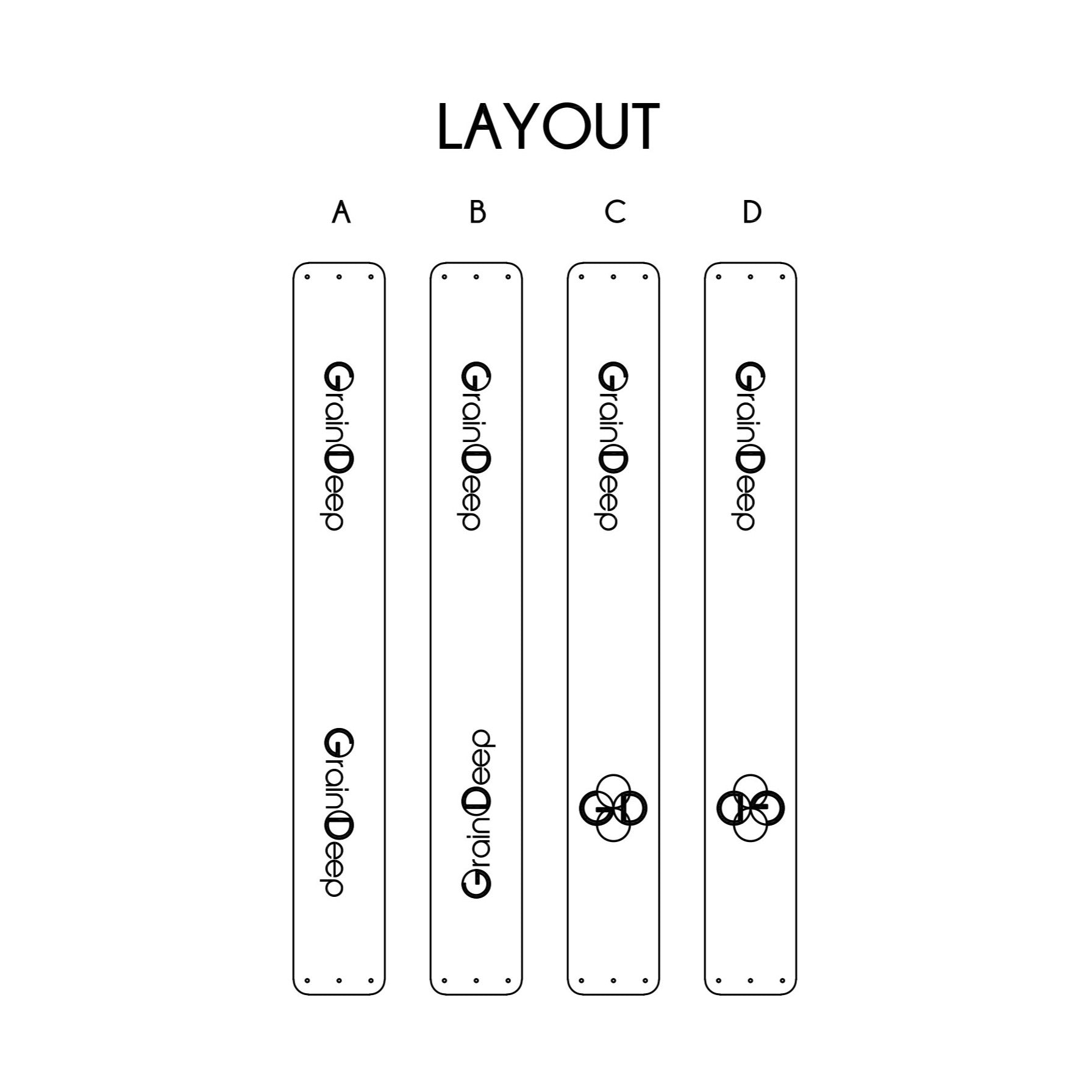 0.5 x 4 Inch - Custom Tags - Fold Over