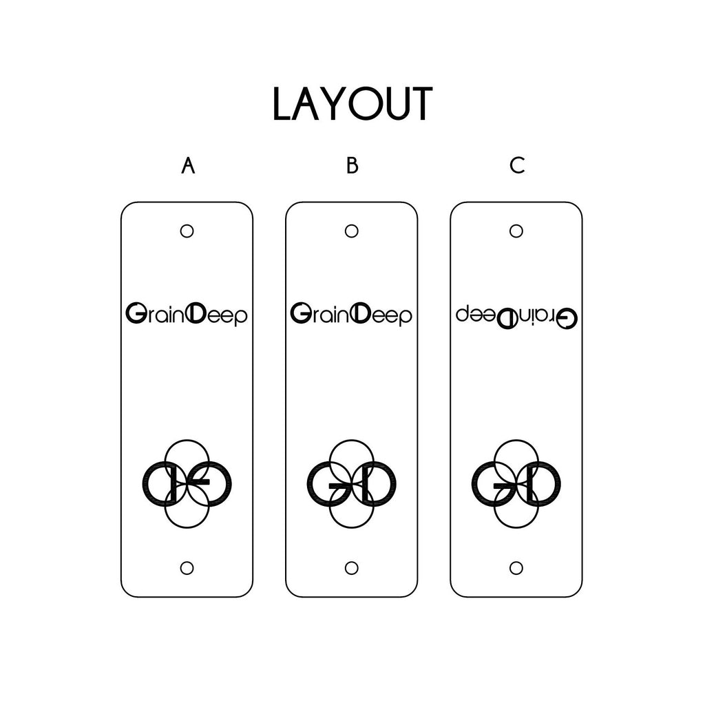 1 x 3 Inch - Custom Tags - Fold Over - Rivet Style
