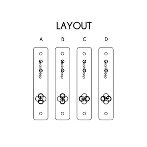 0.5 x 2.5 Inch - Custom Tags - Fold Over - Rivet Style