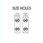 0.5 x 1.5 Inch - Custom Tags - Fold Over