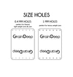 1.5 x 2 Inch - Custom Tags - Fold Over