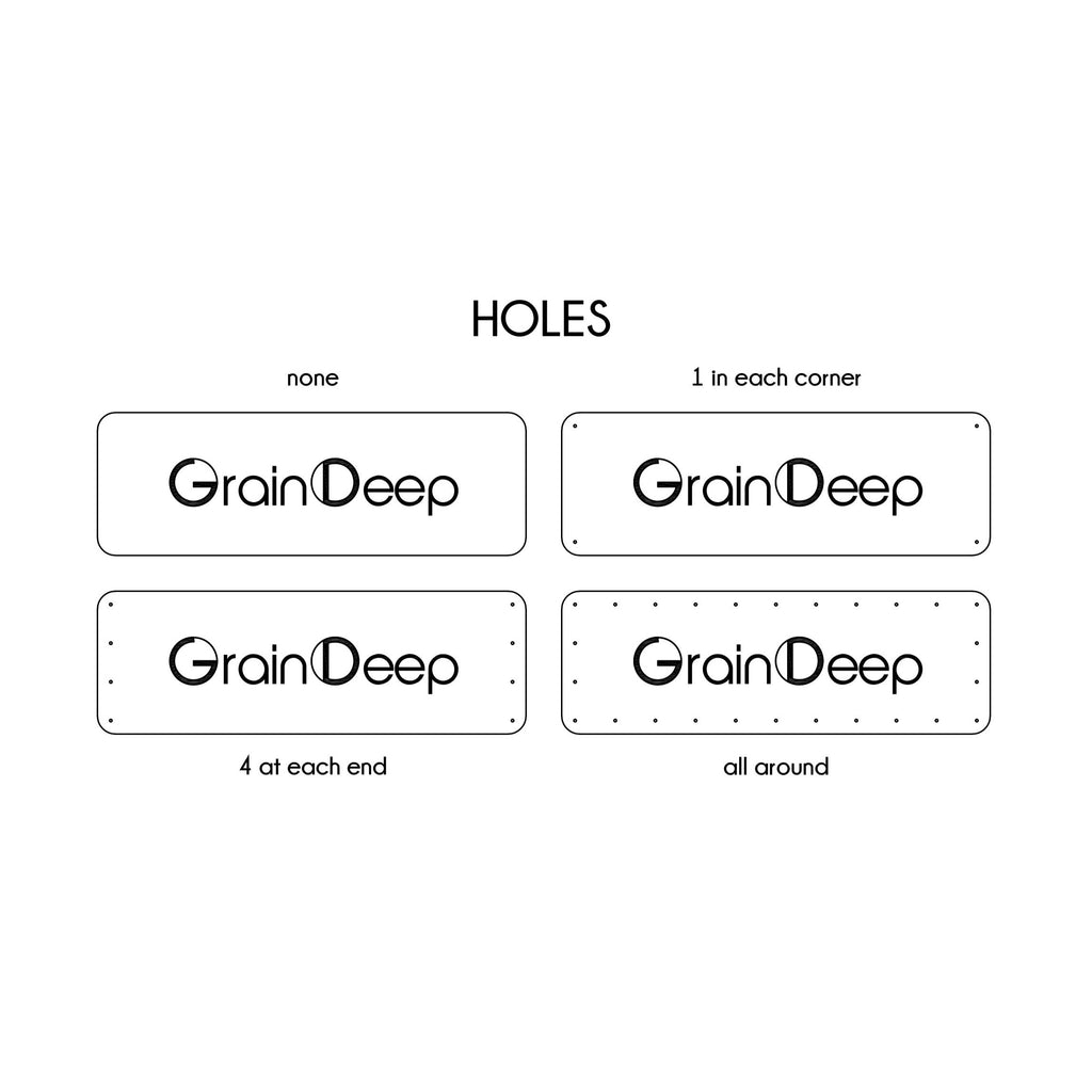 1 x 3 Inch - Custom Tags