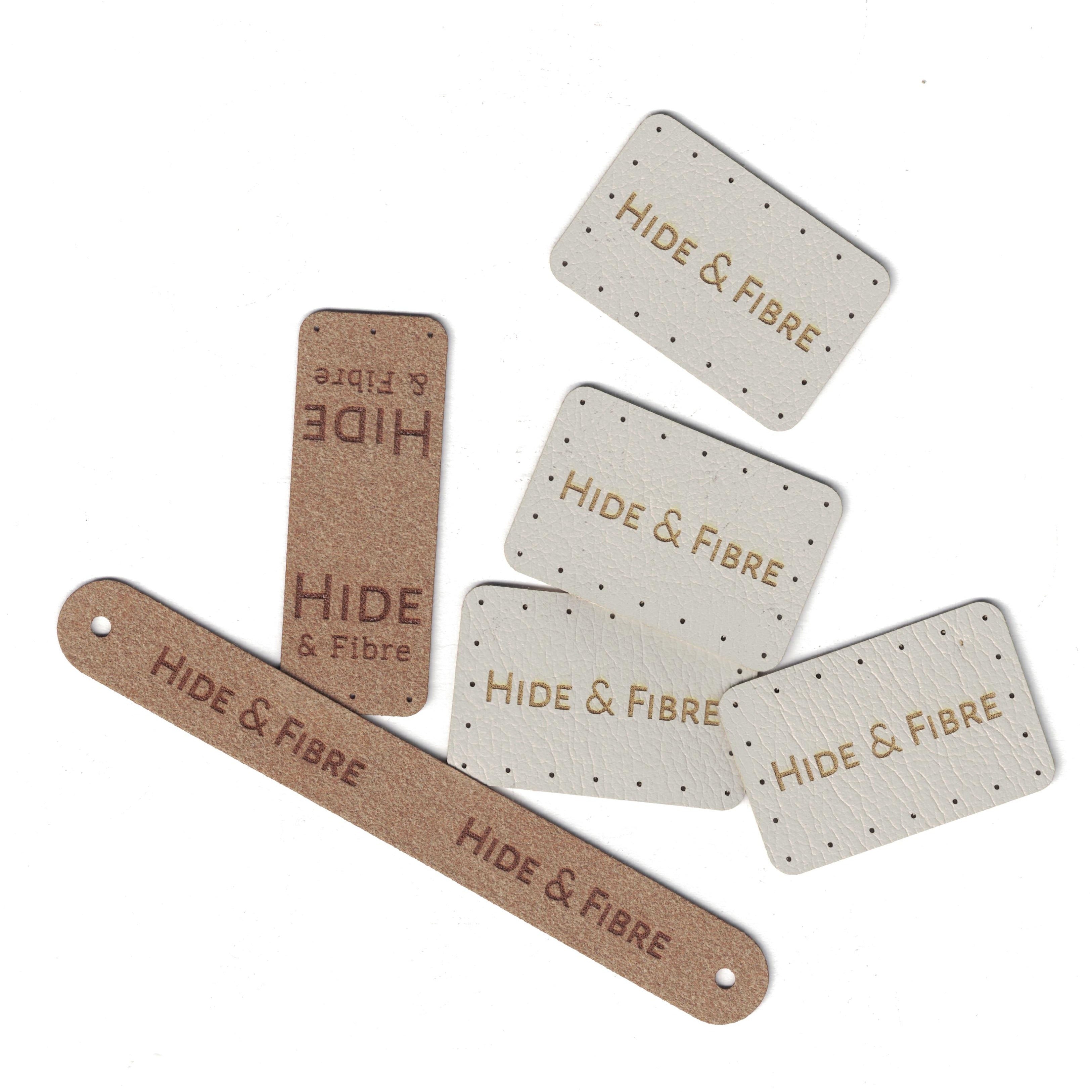 0.5 x 4 Inch - Custom Tags - Fold Over - Rivet Style