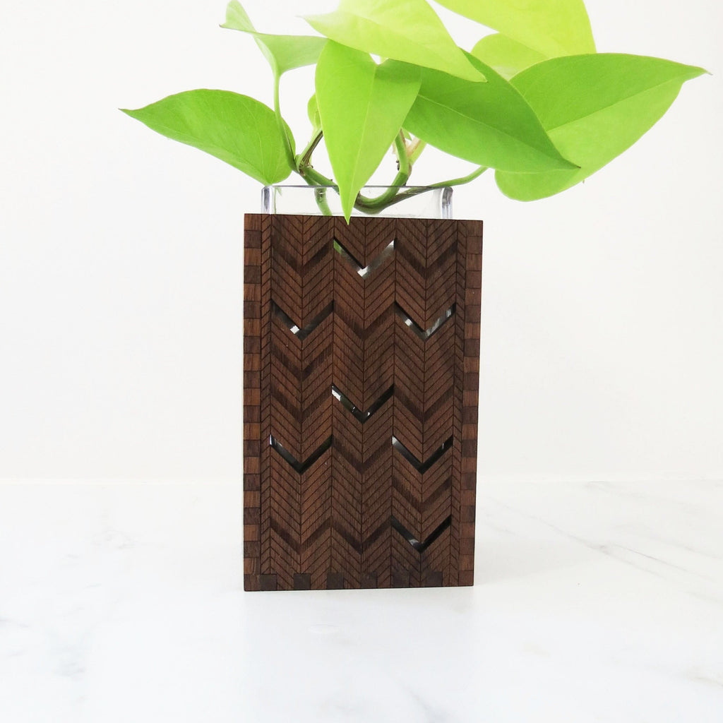 Medium Vase - Herringbone