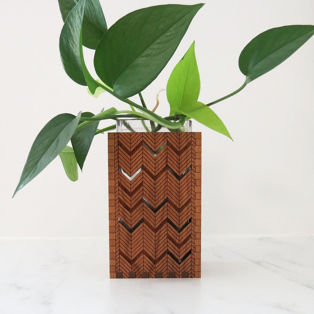 Medium Vase - Herringbone