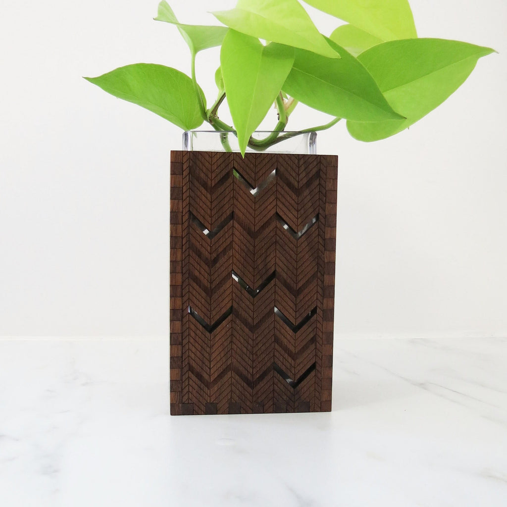 Medium Vase - Herringbone