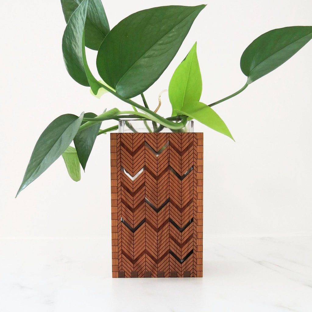 Medium Vase - Herringbone