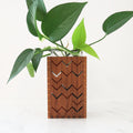 Medium Vase - Herringbone
