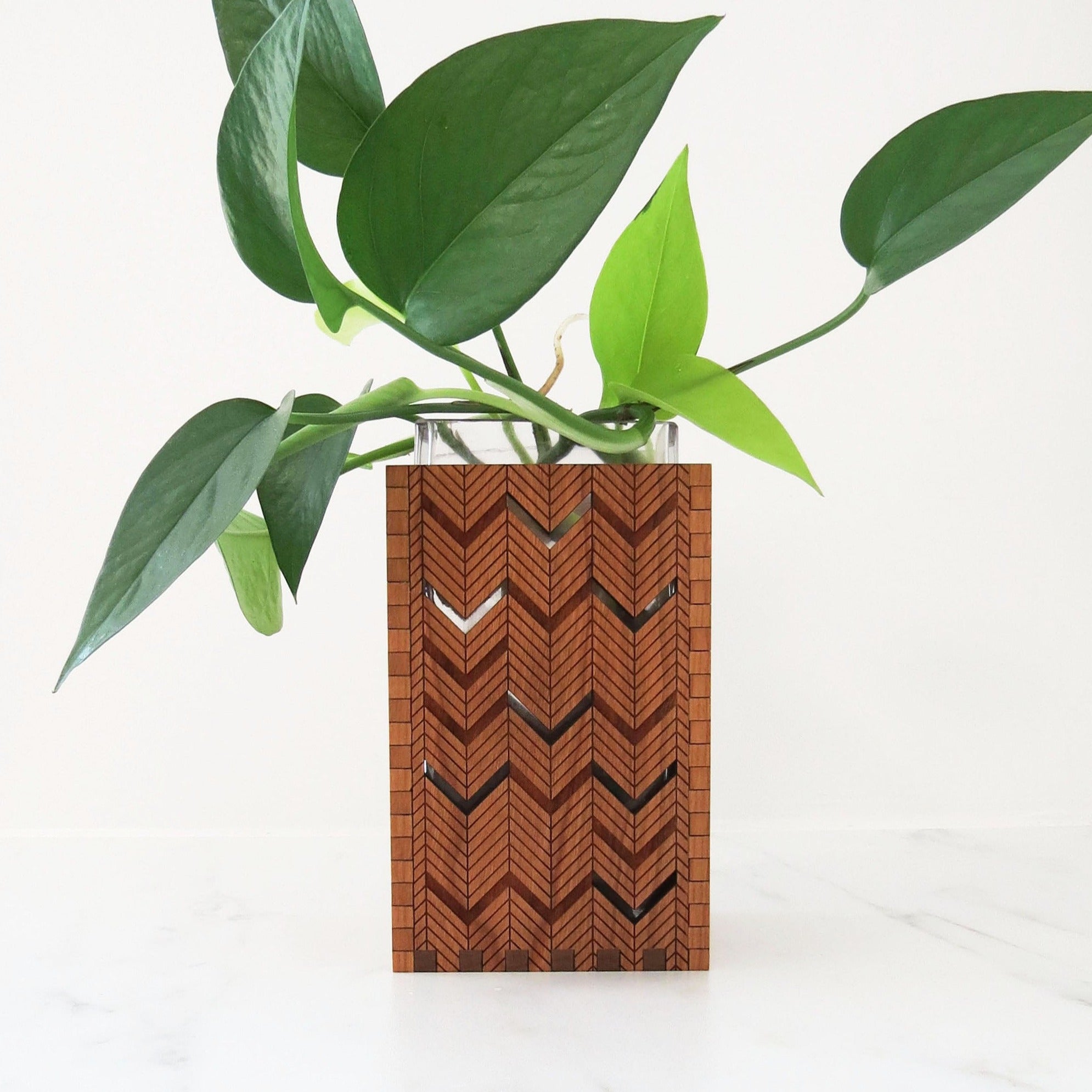 Medium Vase - Herringbone