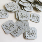 0.75 x 0.75 Inch - Custom Tags