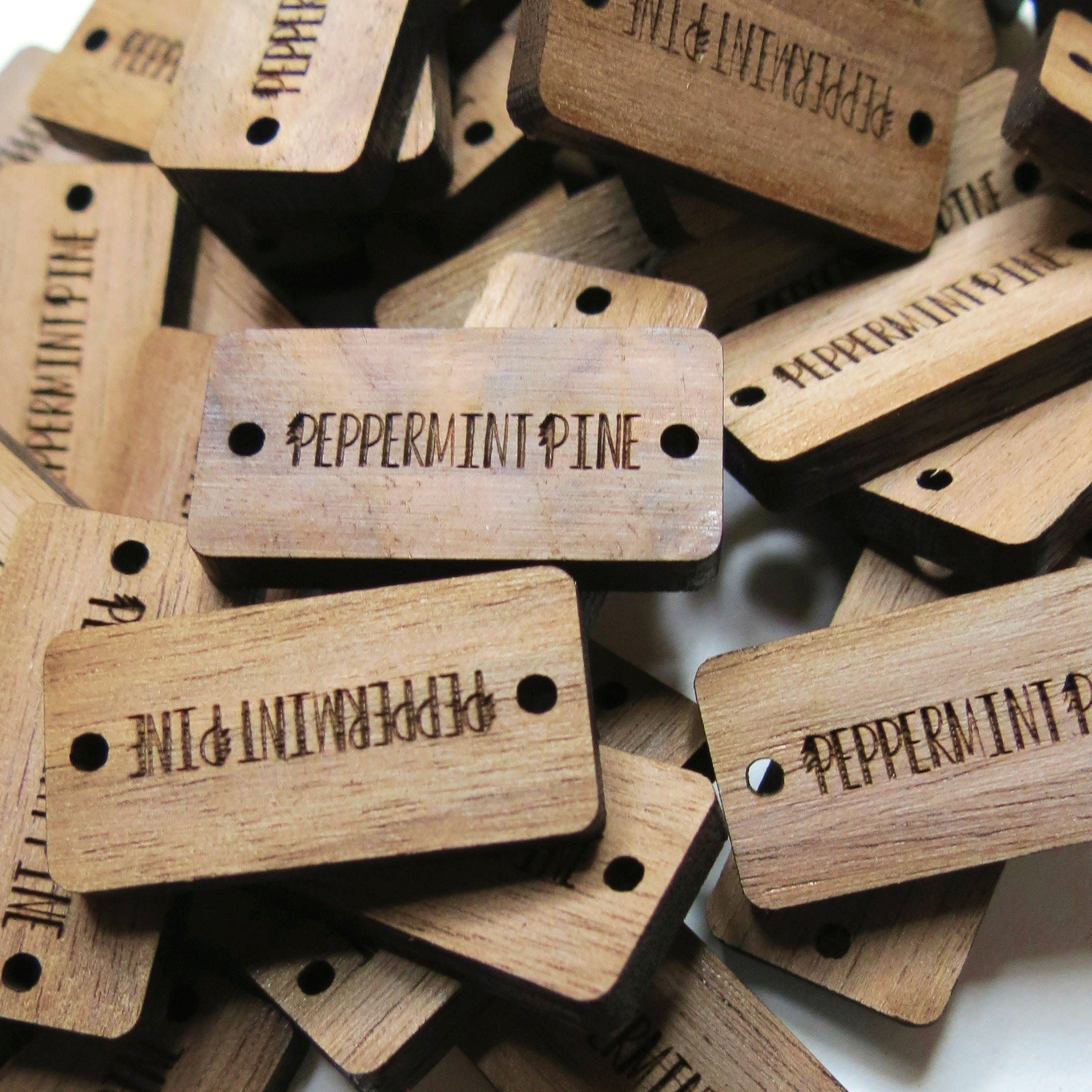 0.5 x 1 Inch - Custom Tags