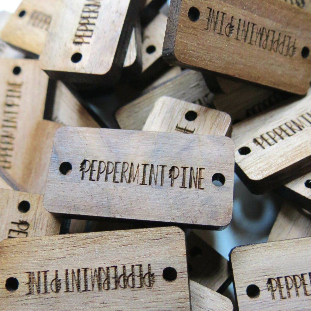 0.5 x 1 Inch - Custom Tags