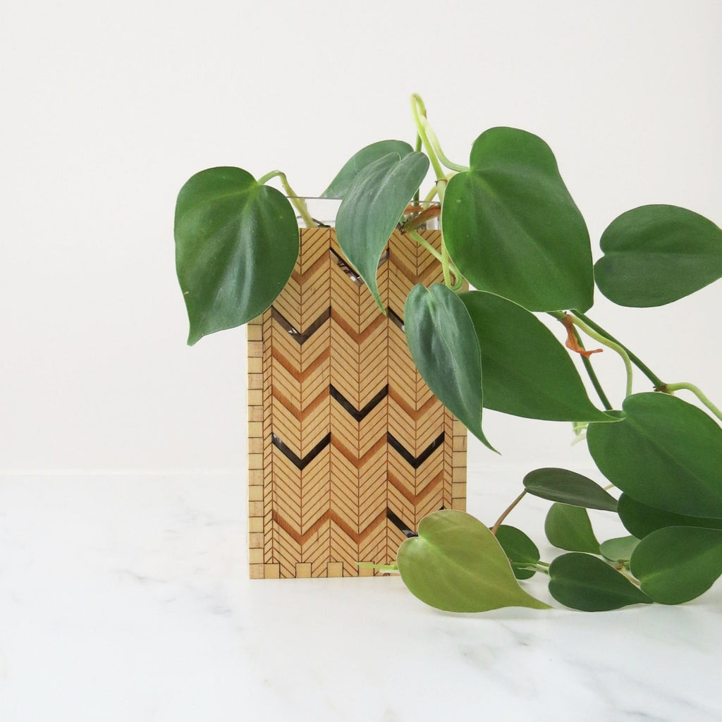 Medium Vase - Herringbone