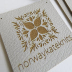 1.5 x 1.5 Inch - Custom Tags