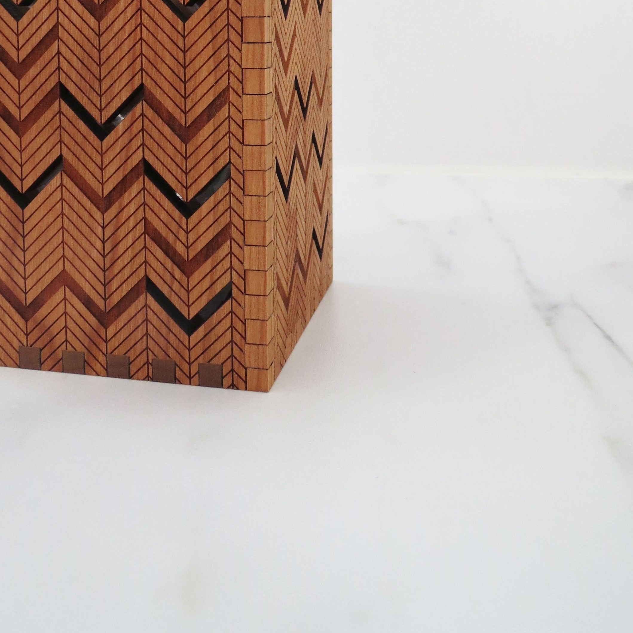 Medium Vase - Herringbone