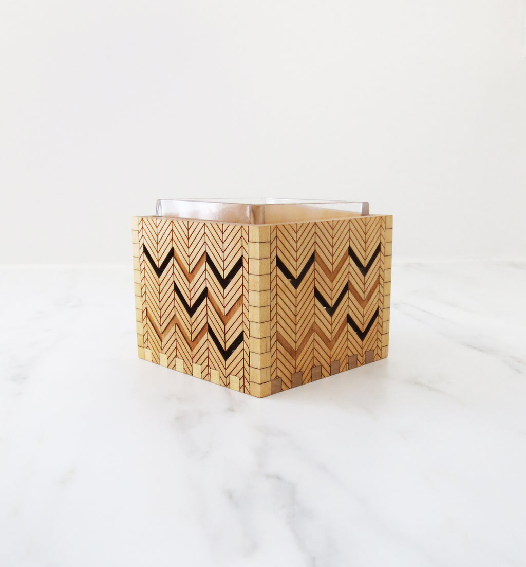 Small Vase - Herringbone