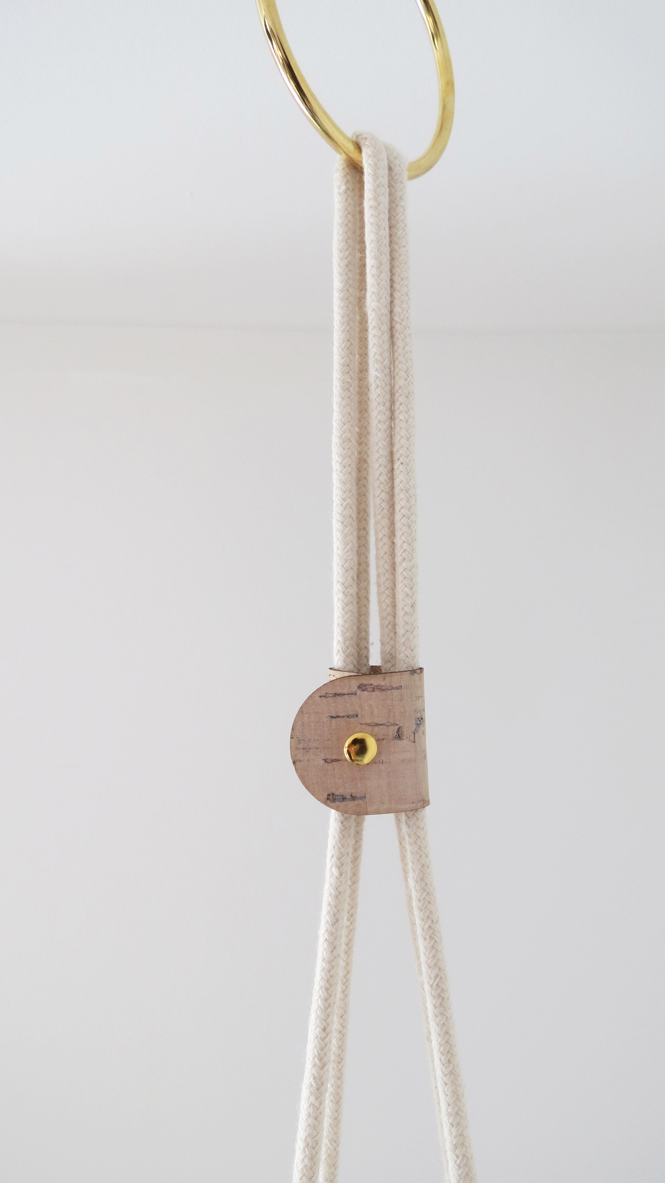 Cork Plant Hanger - Indoor Plant Hanger