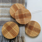 Coasters - Plaid