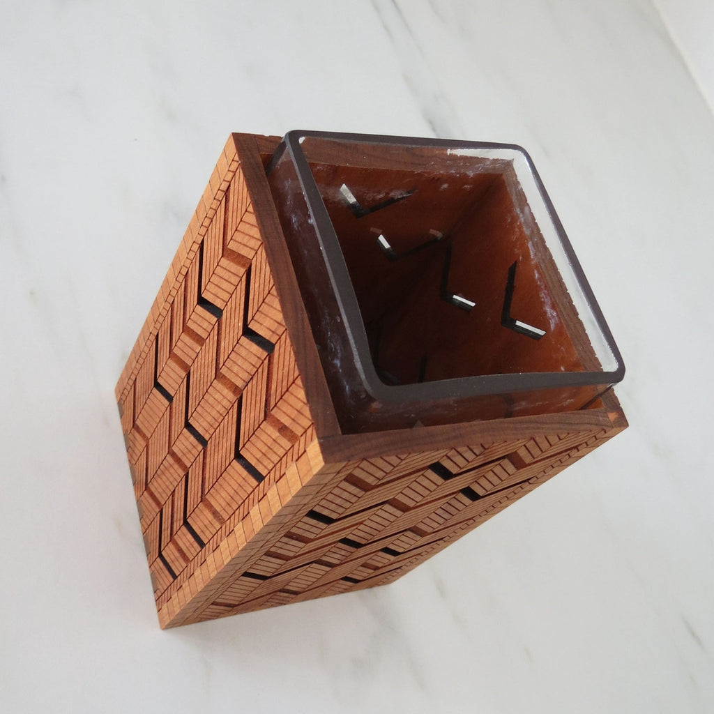 Medium Vase - Herringbone