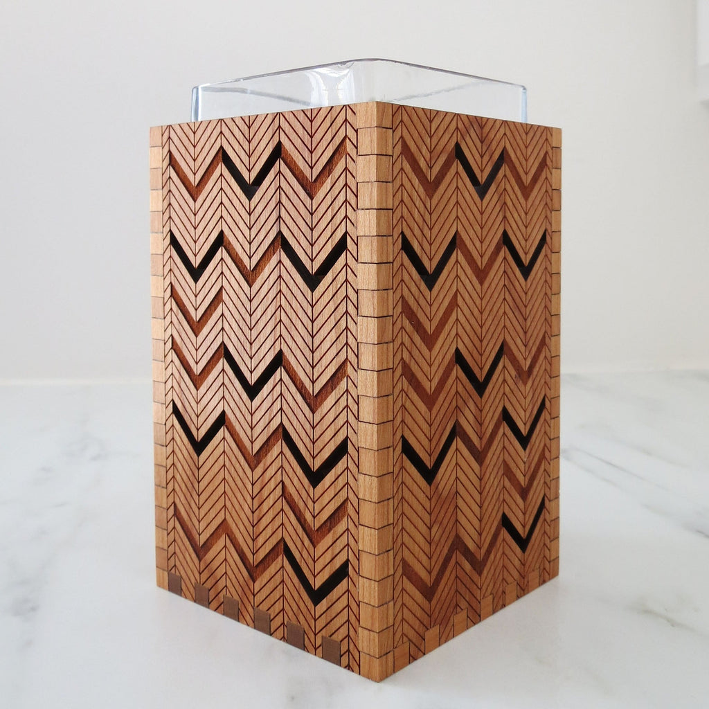 Medium Vase - Herringbone