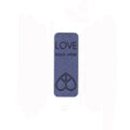 LOVE each other  - 0.75 x 2 Inch Faux Suede